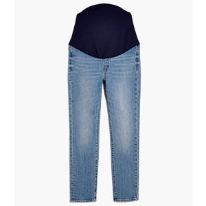 Madewell Over-the-Belly The Maternity Perfect Vintage Jean Blue Mom Style Denim